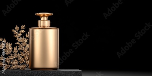 Golden Luxury Perfume Bottl...