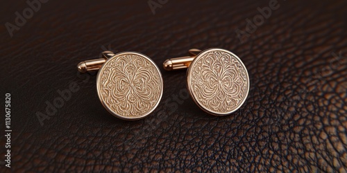 Rose Gold Cufflinks: Elegan...