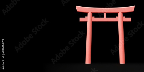 Japanese Torii Gate Minimal...