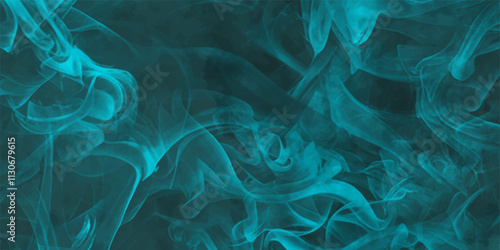 Vector colorful psychedelic liquefied. Clean blue water ripple. Modern and stylist swirl liquid. Smooth wave and glossy. Marble texture background with curved grunge texture with scratches light green