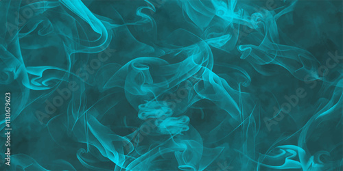 Vector colorful psychedelic liquefied. Clean blue water ripple. Modern and stylist swirl liquid. Smooth wave and glossy. Marble texture background with curved grunge texture with scratches light green