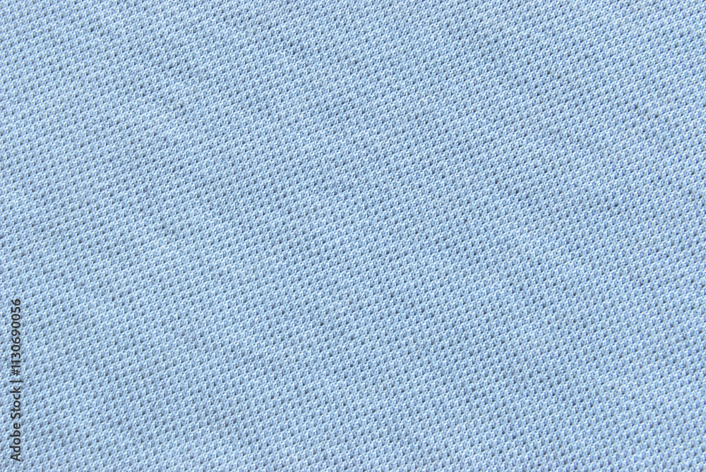 Fototapeta premium Gray cotton pique fabric texture close up as background