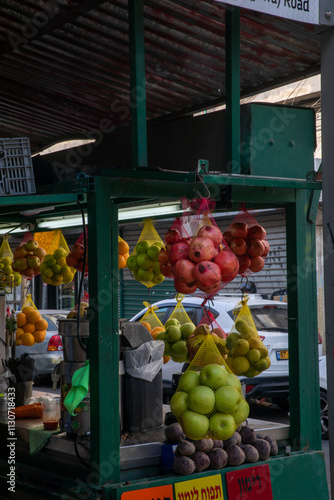 fruit and vegetables at market