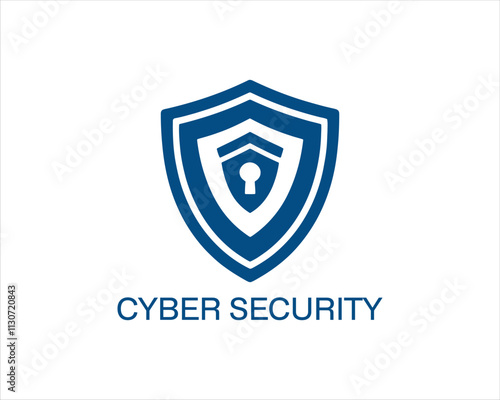 Free Download Cyber security logo icon symbol vector illustration. Modern cyber security logo design - GFXLoad