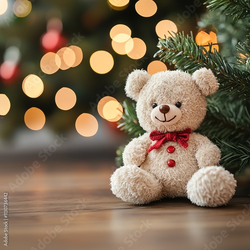 Magical holiday traditions with toys and family, Christmas toys under the tree, tradition, magic