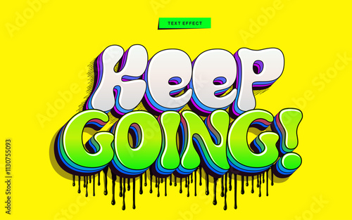 editable funky text effect