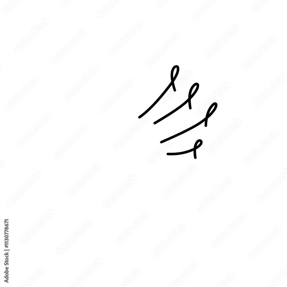 Obraz premium pop surprise line frame