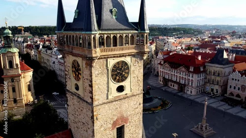 A captivating video showcasing the stunning architecture of Prague, featuring iconic buildings, historical landmarks, and the city’s charming streets. The footage highlights the blend of Gothic, Baroq photo