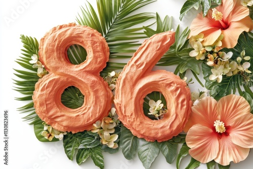 Eighty-Six Tropical Birthday Celebration. photo