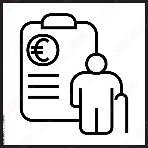 Retirement Fund icon Design