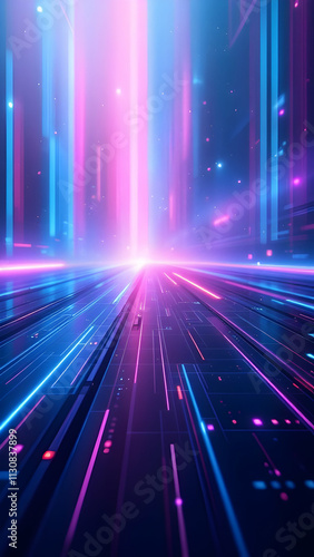 Futuristic background vertical wallpaper