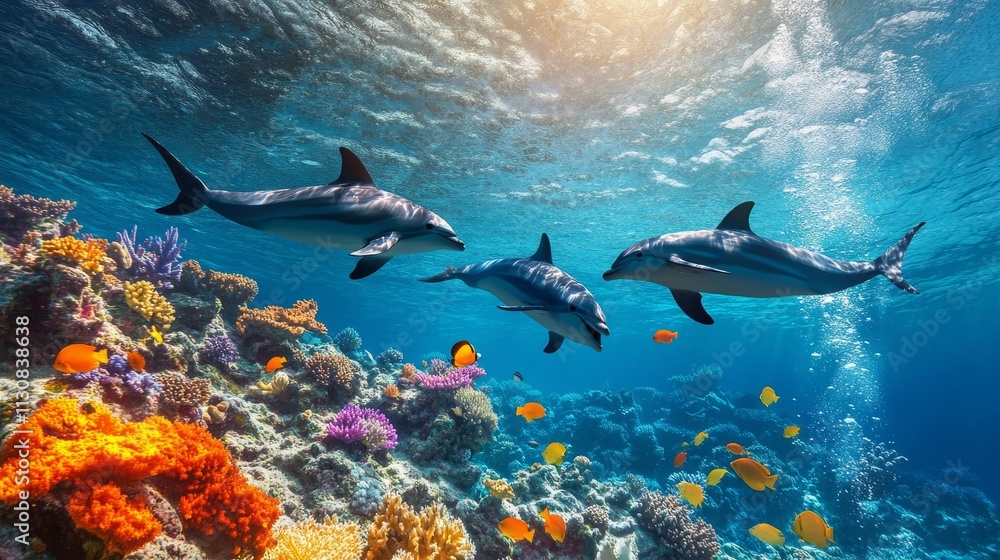 Obraz premium underwater world