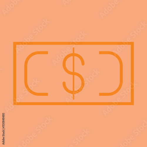 Banknote icon Design