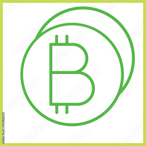 Bitcoin icon Design