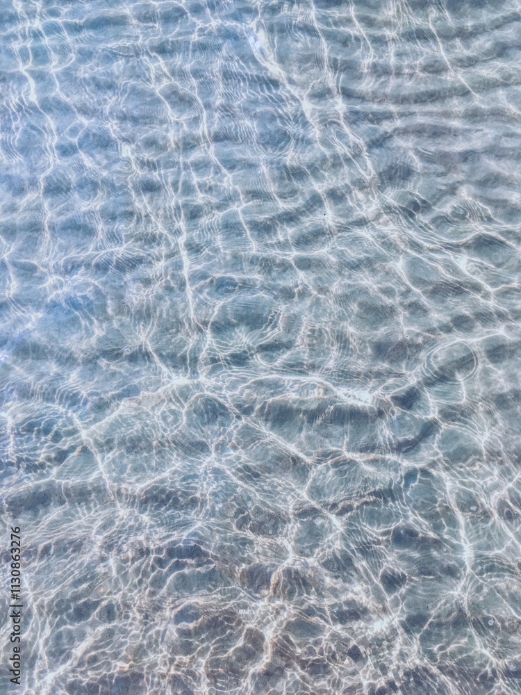 Obraz premium blue water background