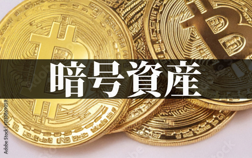 ビットコイン は 今後 高騰 が期待される 仮想通貨 【 暗号通過 の イメージ  】 photo