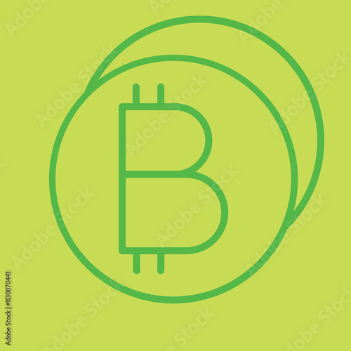 Bitcoin icon Design