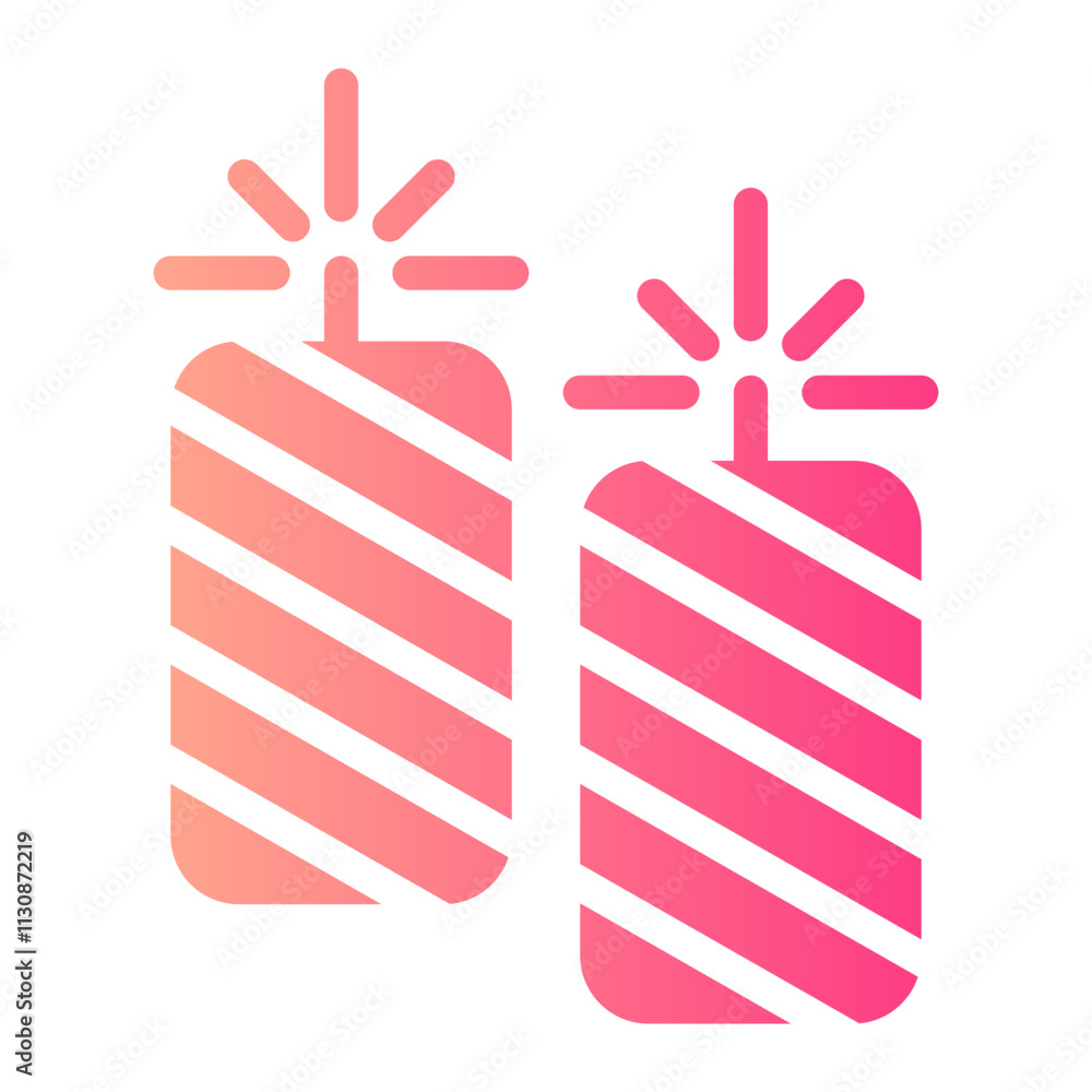 Obraz premium petard gradient icon