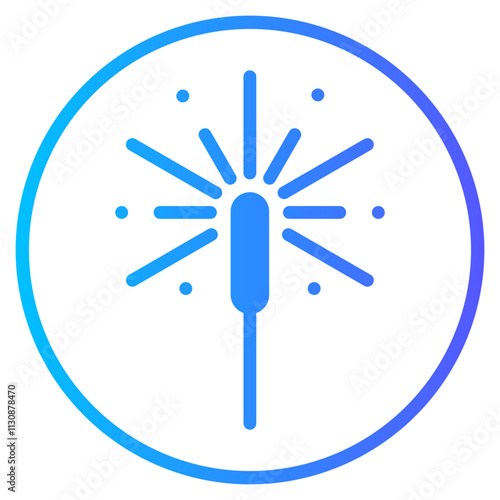 sparkler gradient icon