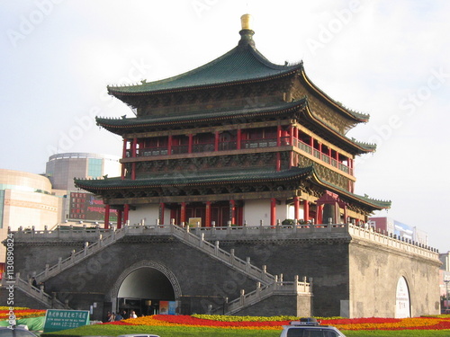 Drum and Bell Tower, Xian (2005)