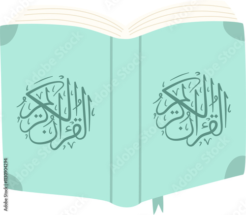 Illustration of the holy quran