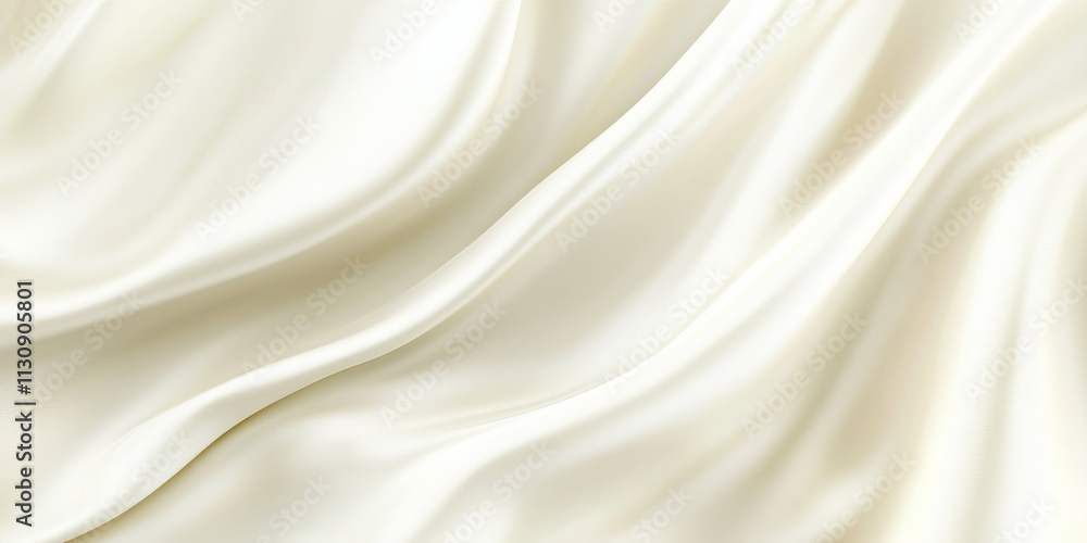Obraz premium Soft cream and ivory abstract background with gentle curves and subtle gradients. The textures give a sense of calmness and purity, ideal for minimalistic and elegant designs.