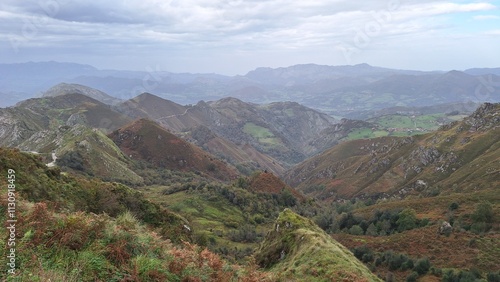 view from the top of mountain