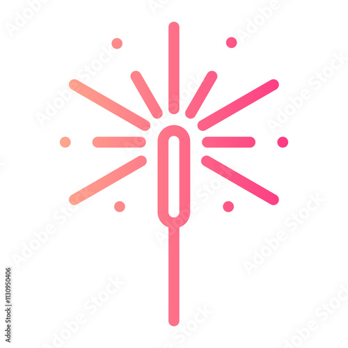 sparkler gradient icon