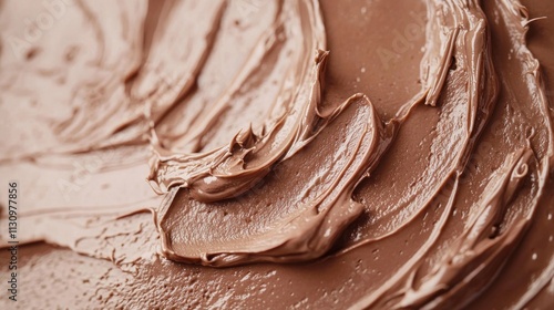 Intriguing textures of mocha mousse highlight its creamy depth, inviting onlookers to savor the rich chocolate delight. A tempting treat fresh from the culinary masterpiece photo