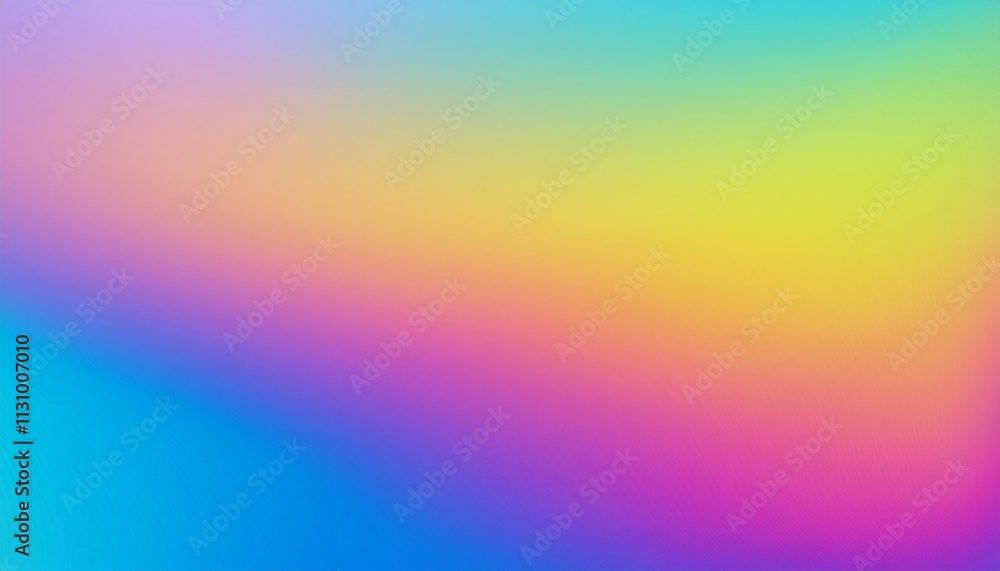 Obraz premium New Color gradient ombre. Wavy blurry lines. Rough grain noise. Light glow vivid. Design.