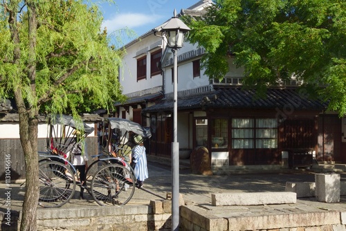 倉敷美観地区の風景　岡山県
