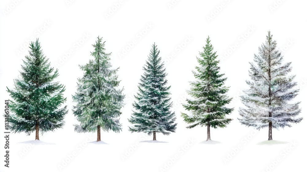 Fototapeta premium christmas tree branches