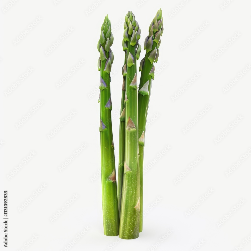 Obraz premium Photo of Asparagus Isolated on white background