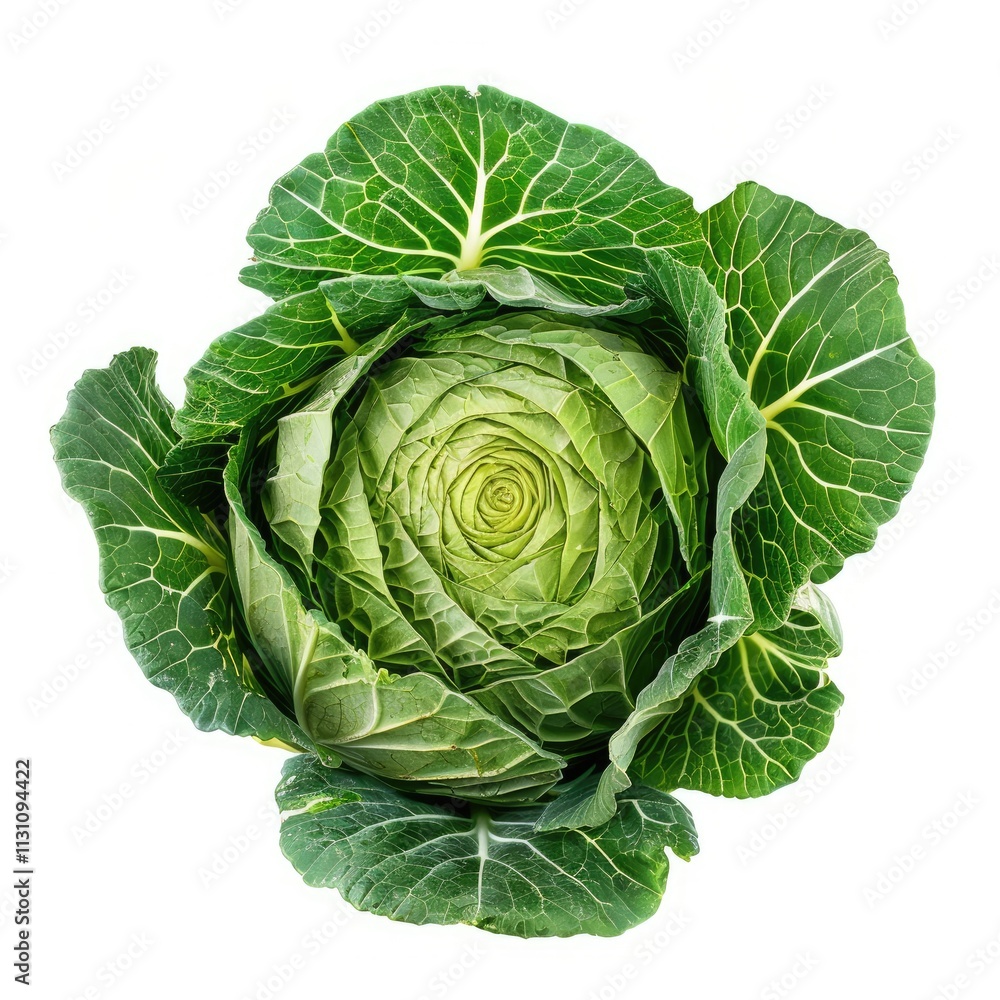 Obraz premium Photo of Cabbage Isolated on white background