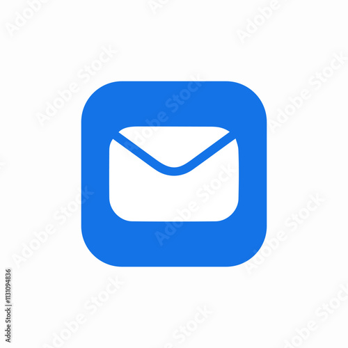 mail letter icon sign vector