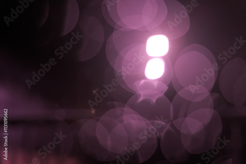 Blurred purple Lightbubble Wallpaper photo