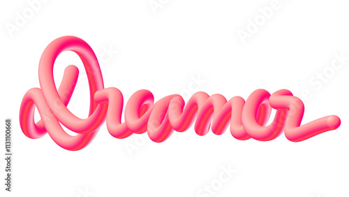 dreamer word transparent png photo