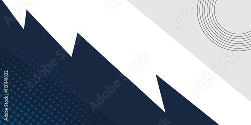 Abstract color background divided by diagonal. Vector illustration, The background is divided into two colors with halftone dots.