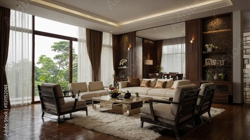 Wallpaper Mural living room with fireplace,living room interior,modern living room Torontodigital.ca