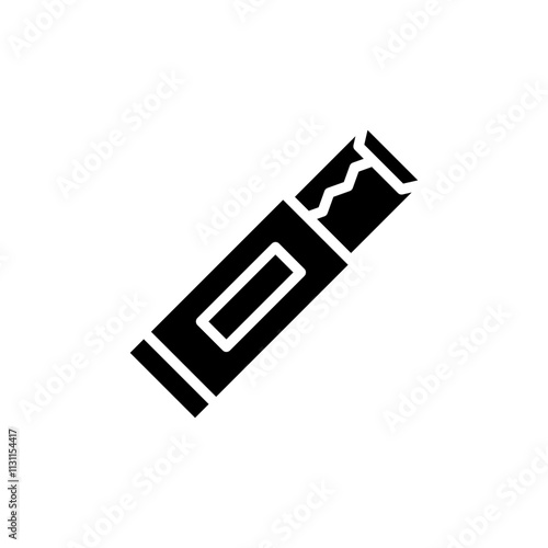 Chew gum icon Isolated flat vector in outline