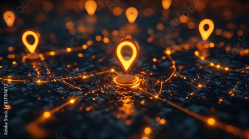 Warehouse tracking system with realtime alerts close up optimized inventory vibrant overlay logistics hub