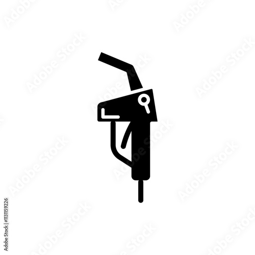 Petrol icon Isolated flat vector in outline