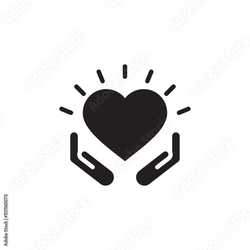 Selfcare icon Isolated flat vector in outline