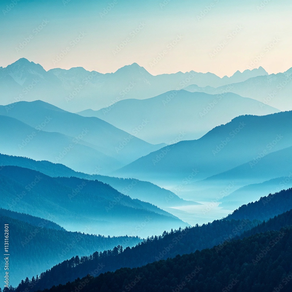 Fototapeta premium abstract minimal gradient blur backgroung