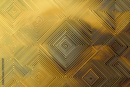 Abstract dark geometric background featuring glowing golden lines and sparkles, creating a modern, futuristic, and elegant design.