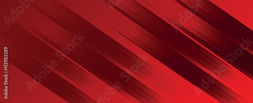 dark red abstract sports layout design with flat lines. Decorative shining illustration with stripes. Futuristic digital motion blur rays of light background