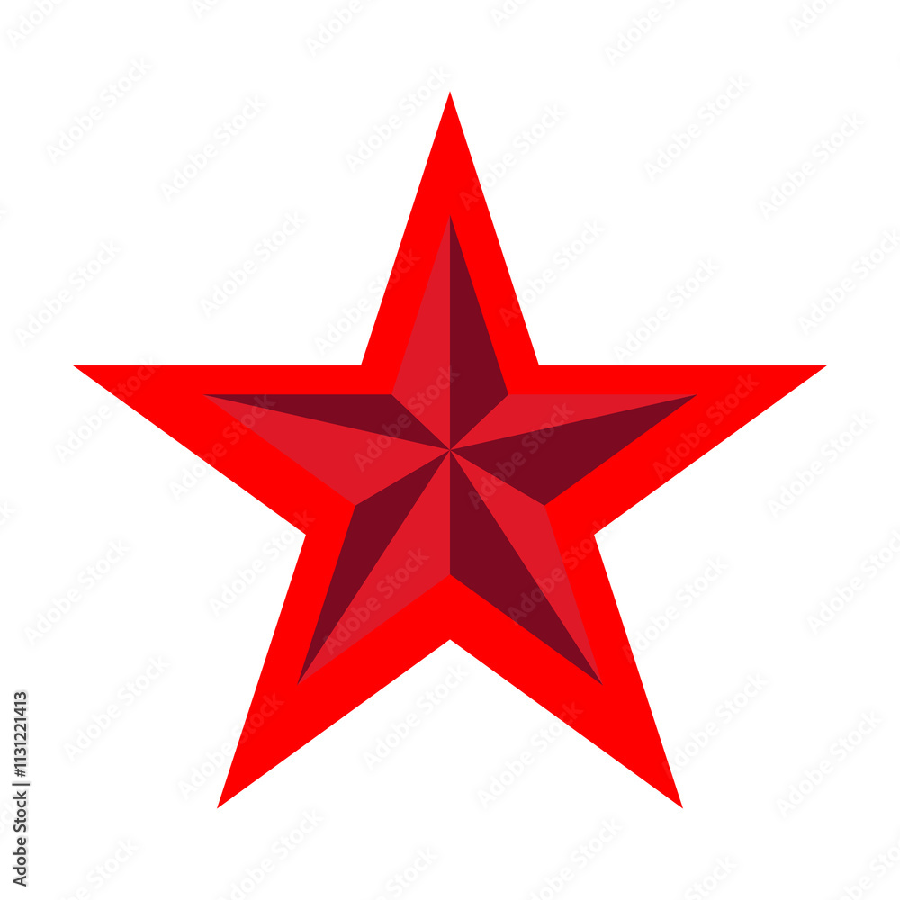 Obraz premium star icon vector art illustration