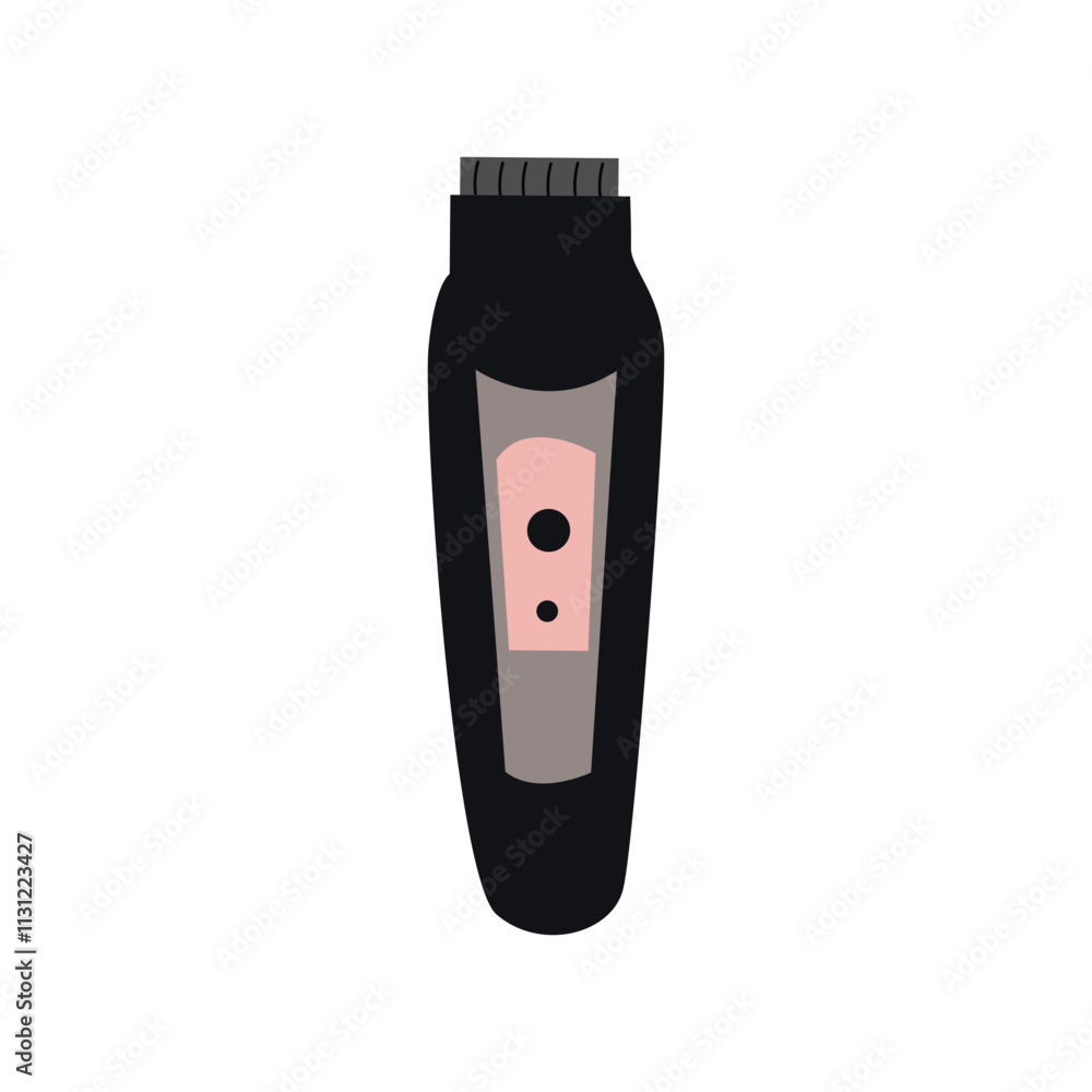 Obraz premium Hair Cutting Machine. Barber Cordless Electric Cutting Machine Clipper Manufacturer. Hair Clipper Electric Hair Trimmer Powerful Shaving Machine Cutting Beard Electric Razor.