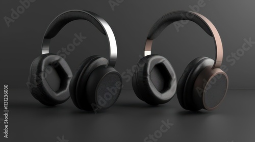 Immersive Audio Experience. Cutting-edge technology integration concept photo