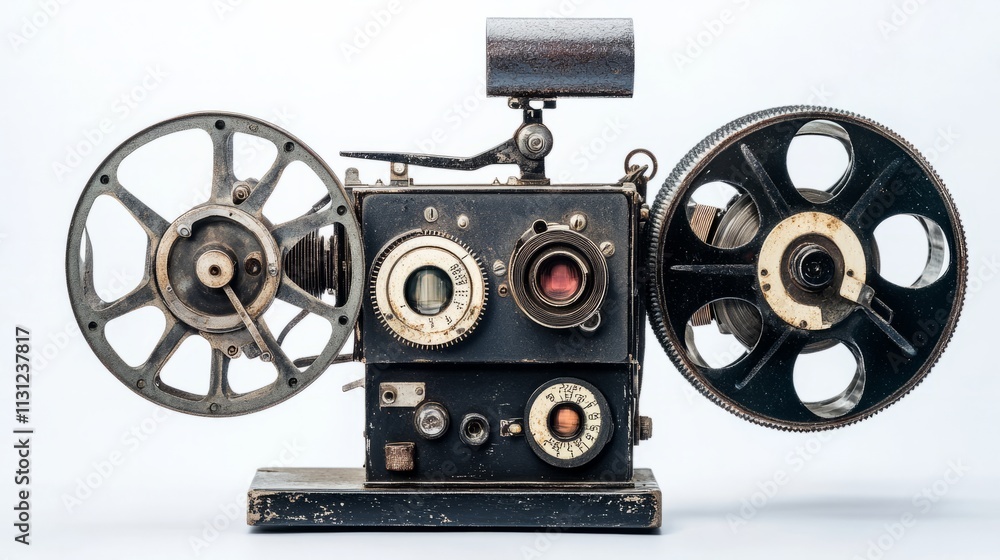 Fototapeta premium old film projector